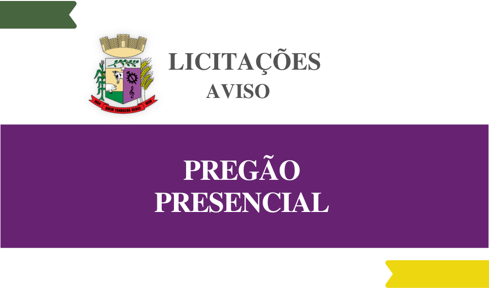 PREGÃO PRESENCIAL Nº 03_2021 - AQUISIÇÃO DE EQUIPAMENTOS E ELETRODOMÉSTICOS PARA AS ESCOLAS MUNICIPAIS.